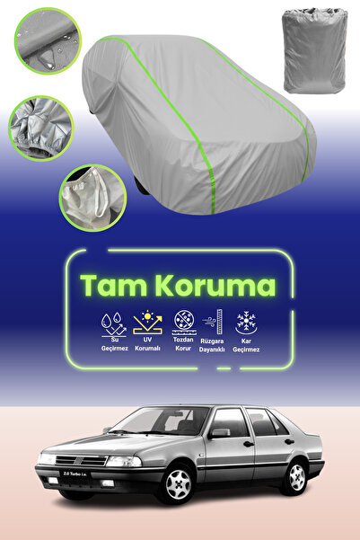 Dokaca Neo غطاء حماية للسيارة باللون الرمادي النيون قماش مجدّل فيات كروما 199...