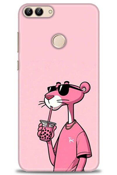 Rulet Aksesuar غطاء متوافق مع هاتف هواوي بي سمارت HD مطبوع - غطاء سيليكون مصم...