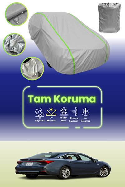 Dokaca Neo غطاء حماية للسيارة باللون الرمادي النيون قماش مجدّل تويوتا أفالون ...