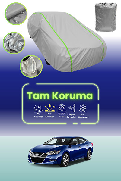 Dokaca Neo غطاء حماية للسيارة باللون الرمادي النيون قماش مجدّل نيسان ماكسيما ...