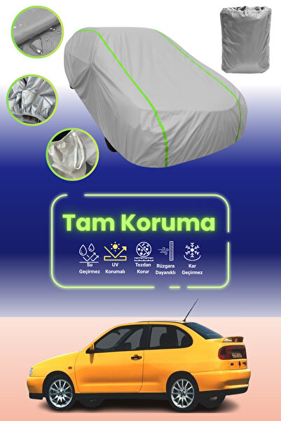 Dokaca Neo غطاء حماية للسيارة باللون الرمادي النيون قماش مجدّل مقاعد كوردوبا Sx 1999 - 2003 متوافق مع غطاء حماية السيارة