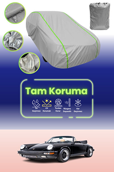 Dokaca Neo غطاء حماية للسيارة باللون الرمادي النيون قماش مجدّل بورش 911 كارير...