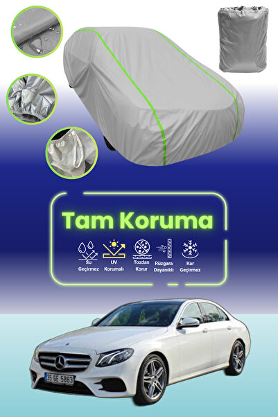 Dokaca Neo غطاء حماية للسيارة من القماش الرمادي النيون قماش مجدّل مرسيدس E سي...