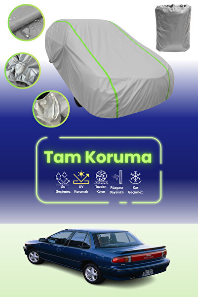 Dokaca Neo غطاء حماية للسيارة من القماش الرمادي النيون قماش مجدّل متوافق مع إ...