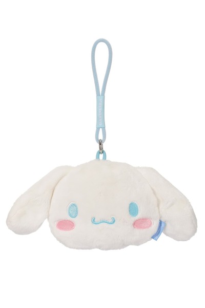 SANRIO Lisanslı Askılı Peluş Bozuk Para Cüzdanı - Cinnamoroll