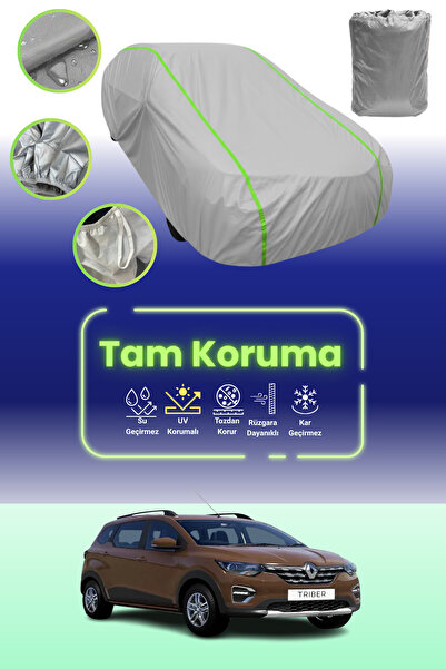 Dokaca Neo غطاء حماية للسيارة باللون الرمادي النيون قماش مجدّل متوافق مع سيار...