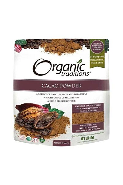Organic Traditions Cocoa powder 227 grams