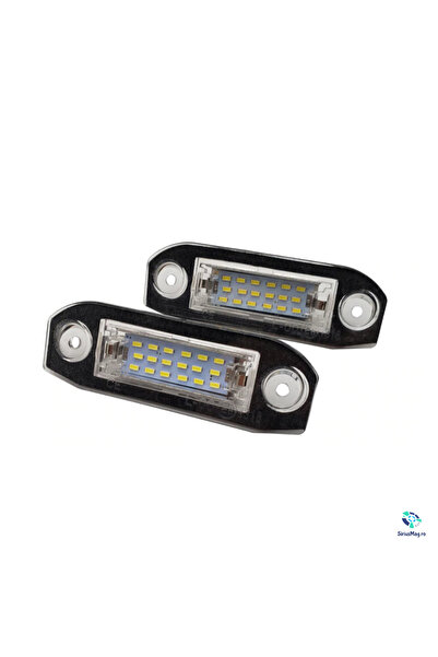 Volvo Set 2 Lampi LED Iluminare Numar pentru S40