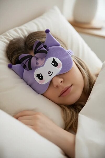SANRIO Lisanslı Kuromi Uyku Maskesi