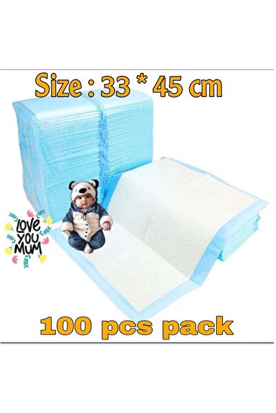 Generic 100 Pack Disposable Changing Pad Liners, 33x45cm