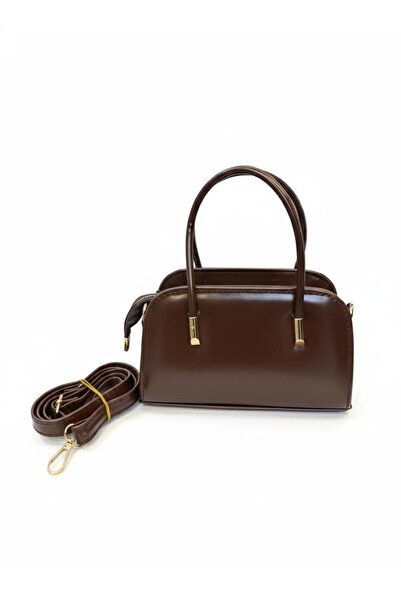 Zealous Πολυτελής τσάντα κομψότητας με χρυσές λεπτομέρειες