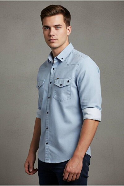 OwenLife Owen Life Gabardine Cotton Fabric Oversized Quality Shirt