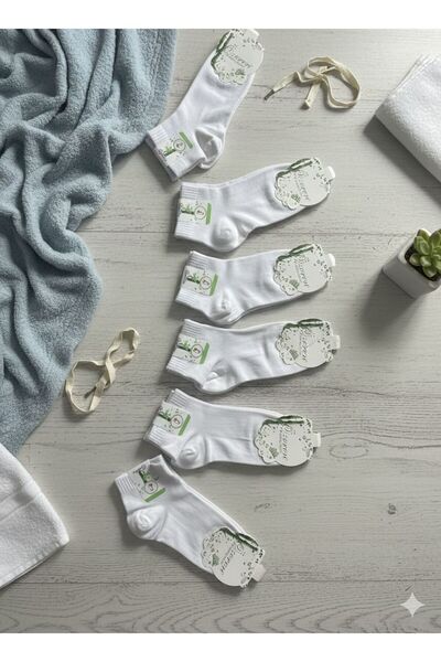 Özeren Çorap Women's Bamboo Booties Socks 6-pack