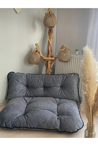 BK exclusive Puf Petek Önü Palet Yer Minderi Ikili Takım 70x100 cm