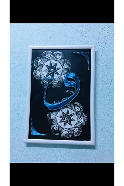 Home FİLOGRAFİ TABLO 45/35 ÖLÇÜLERİNDE VAV HARFLİ ÖZEL İŞÇİLİK