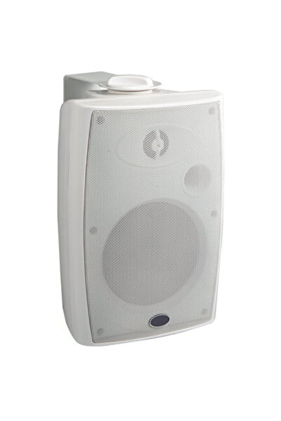 UHF BST Wall-Mount Speaker Set 30W 4" & 1" Drivers, 100V Line, White