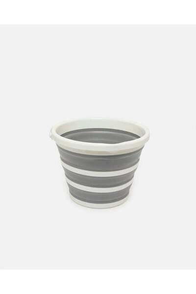 REDTAG Grey And White Collapsible Bucket