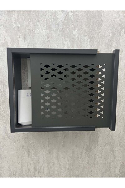 AA AHŞAP Modem Wifi Duvar Düzenleyici Modem Kutusu Elektrik Pano Çok Amaçlı K...