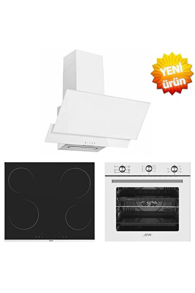 Ferre ve AFM Tech MARKALI/ Rosse Elektrikli Vitro. Turbolu Ankastre Set (MS26...