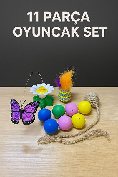 HKEVCİLPET Kedi Oyuncak Setlerımız