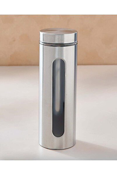 REDTAG Silver Glass Storage Jar (Large)