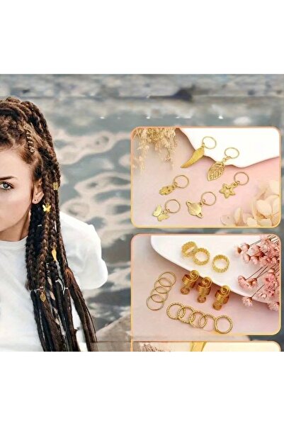 suprizegift Saç yüzüğü saç aksesuarı 20’li
