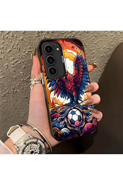 Hontinga حافظة متوافقة مع هاتف سامسونج جالاكسي S23، حافظة هاتف صلبة مضادة للس...