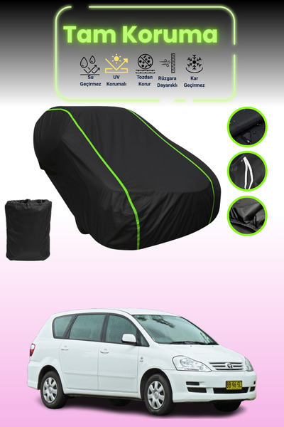 Dokaca Neo غطاء حماية للسيارة من القماش الأسود المتوافق مع سيارة تويوتا إبسوم...