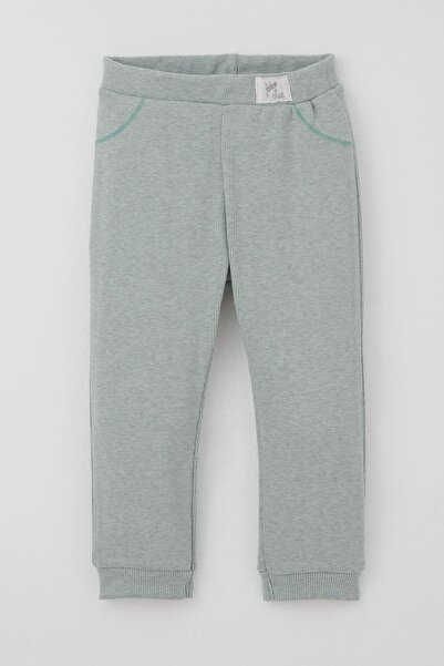 Breeze بنطلون رياضي للأطفال الأولاد مع شعار رائع، من عمر 9 أشهر إلى 3 سنوات، أخضر مائي