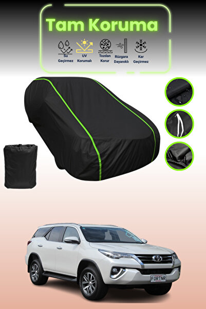 Dokaca Neo غطاء حماية من القماش للسيارة باللون الأسود النيون قماش مجدّل متواف...