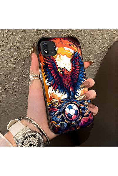 Hontinga حافظة متوافقة مع هاتف Realme C20/C20A، حافظة هاتف صلبة مضادة للسقوط،...