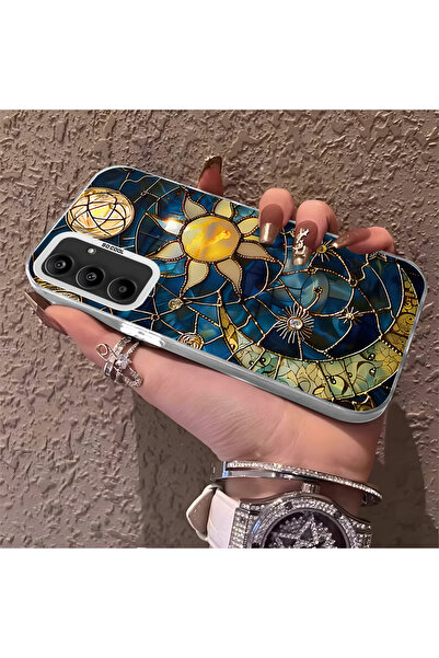 Hontinga حافظة هاتف متوافقة مع هاتف سامسونج جالاكسي A25، خلفية صلبة مضادة للس...