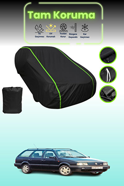 Dokaca Neo Black Neon Corded Fabric Volkswagen Passat Variant 1988 - 1993 Com...