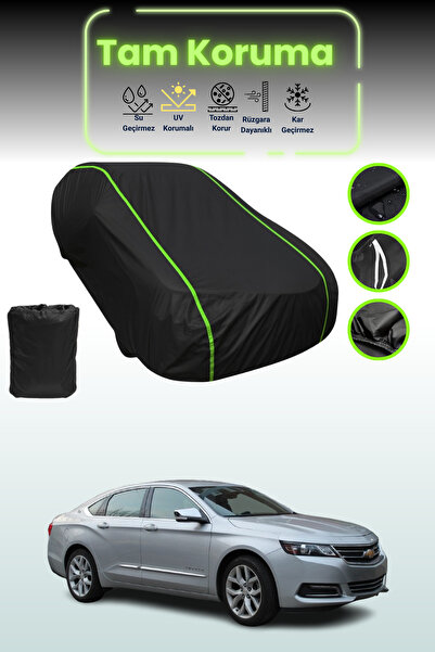 Dokaca Neo غطاء حماية للسيارة من القماش الأسود اللامع قماش مجدّل شيفروليه إمب...