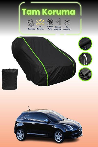 Dokaca Neo غطاء حماية من القماش للسيارة باللون الأسود النيون قماش مجدّل ألفا ...