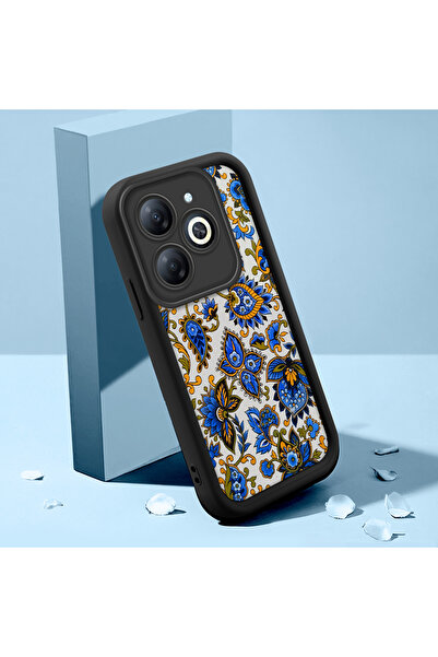 Hontinga حافظة هاتف من السيليكون الناعم المتوافقة مع هاتف Infinix Hot 40i، نم...