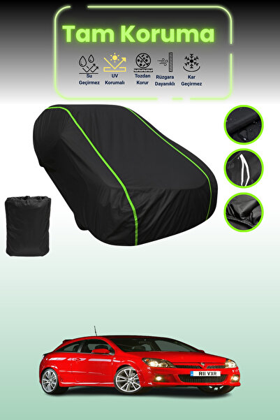 Dokaca Neo غطاء حماية للسيارة باللون الأسود النيون قماش مجدّل متوافق مع سيارة...