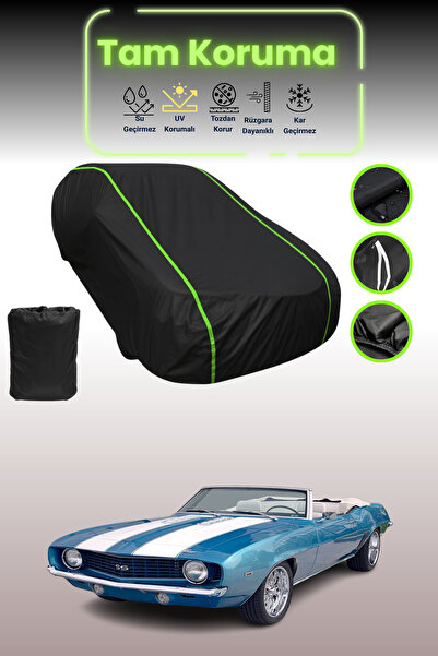 Dokaca Neo غطاء حماية للسيارة متوافق مع سيارة شيفروليه كامارو قماش مجدّل قابل...