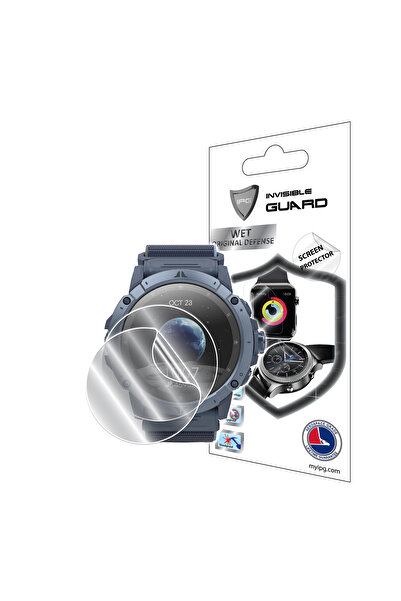 Ipg واقي شاشة هيدروجيل متوافق مع ساعة كوروس فيرتكس 2S أدفنتشر جي بي إس (قطعتان)