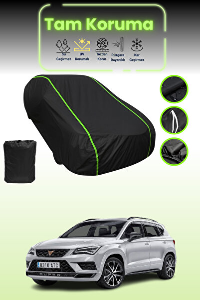 Dokaca Neo Siyah Neon Fitilli Seat Ateca Cupra 2018 - 2021 Uyumlu Araba Brand...