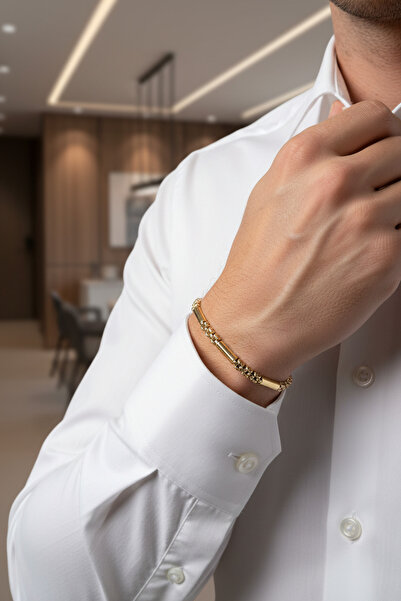 Utku Kuyumculuk 14 AYAR KORDON MODEL ALTIN BİLEKLİK