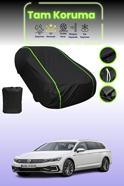 Dokaca Neo Black Neon Corded Fabric Volkswagen Passat Variant Gte 2019 - 2021...