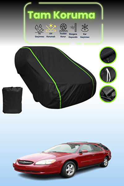 Dokaca Neo غطاء حماية للسيارة متوافق مع سيارة فورد توروس قماش مجدّل باللون ال...