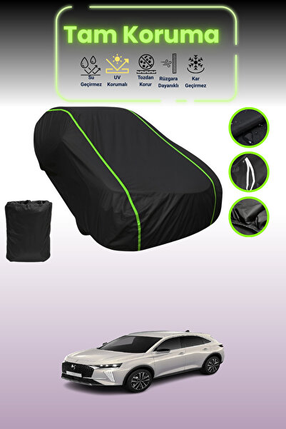 Dokaca Neo غطاء حماية للسيارة من القماش الأسود المتوافق مع سيتروين Ds7 قماش م...