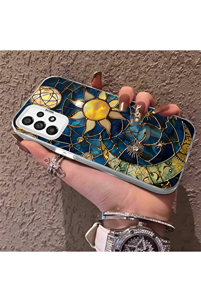 Hontinga حافظة هاتف متوافقة مع هاتف سامسونج جالاكسي A73، خلفية صلبة مضادة للس...