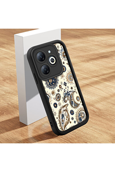 Hontinga حافظة هاتف من السيليكون الناعم متوافقة مع Infinix Smart 8/8 Pro، مضا...