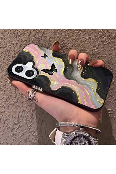 Hontinga حافظة هاتف متوافقة مع آيفون 16 مع حماية للكاميرا وظهر صلب مضاد للسقو...