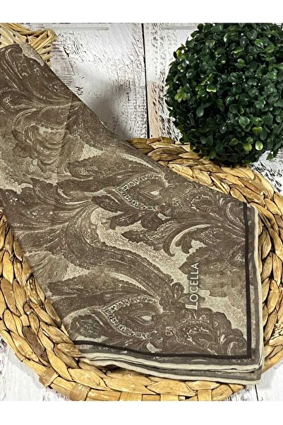 locella DİJİTAL SOFT PAMUKLU EŞARP