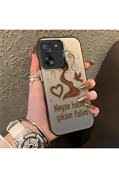 Hontinga حافظة متوافقة مع هاتف Xiaomi Mi 13T/Mi 13T Pro، حافظة صلبة مضادة للس...