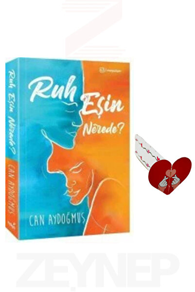 İndigo Kitap Ruh Eşin Nerede? - Can Aydoğmuş (Özel Tasarım Kalp Ayraç Hediye)